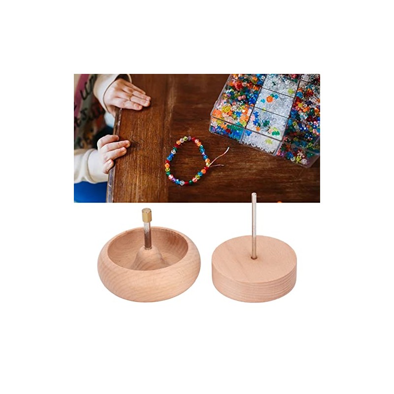 Hilandero de Cuentas, Kit de Cuenco Giratorio para Hacer Joyas,