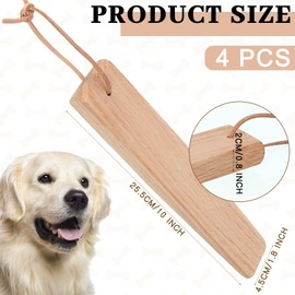 Barydat 2 Pcs Break Stick Dog Fight 10.04'' x 1.77'' x 0.79'' Dog Stick Toy with Ropes for Training German Shepherd Most Dogs