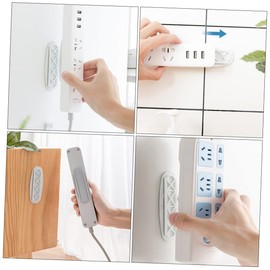 VILLFUL Cord Organizer Desk Mount Wire Organizers for Cords Power Strip Mount Cable Holder