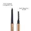 Eyebrowqueen Brow Pro | Waterproof Dual-Ended Pencil | Fine Strokes