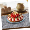 Alipis 2pcs Japanese Pattern Rectangle Table Cloths Retro Dining Covers