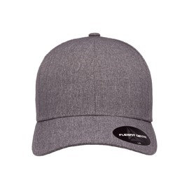 The Hat Pros | Flexfit Delta 180 Seamless Carbon Cap | Flex Fit Performance 180 Fitted Cap (as1, Alpha, xx_l, Melange Blue)