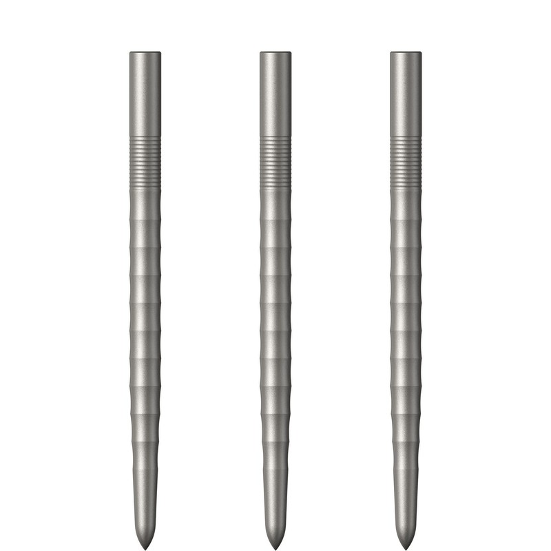 Mission Darts Ripple, Steel Tip, Replacement Points, Silver, 40mm (X2733)