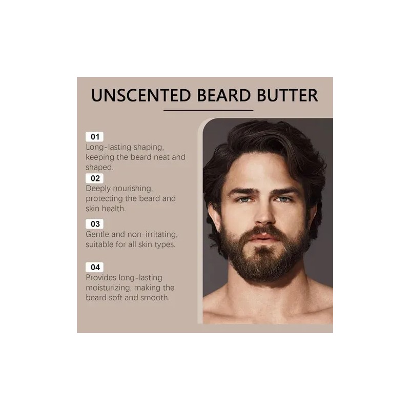 2pcs Cosmetics Para Barba, Hidrata Y Fortalece La Barba T