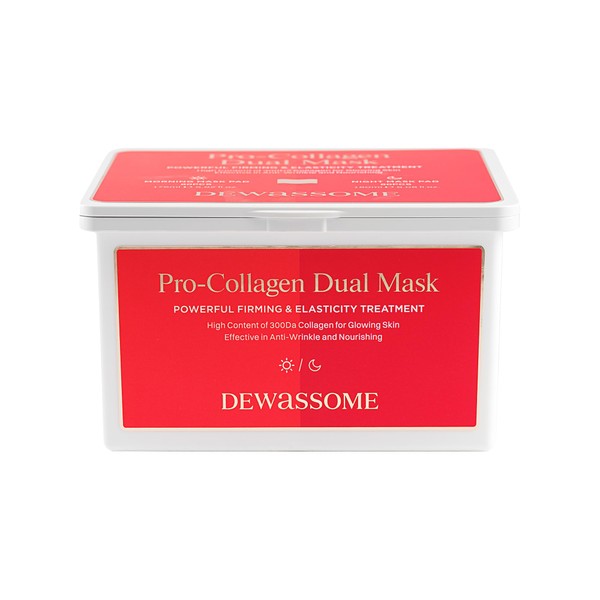 DEWASSOME Pro-Collagen Dual Mask (Morning 80pcs / Night 80pcs) Total
