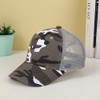 Kids Camo Baseball Cap Camouflage Mesh Sun Hat Child Cotton
