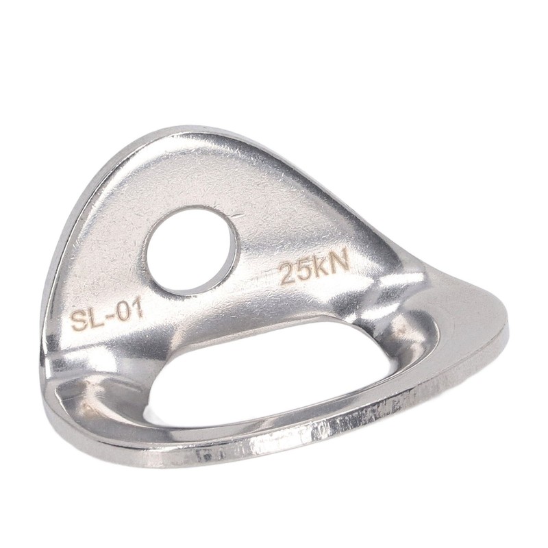 10Pcs Climbing Hanger Lightweight Stainless Steel Rock Climbing Anchors for