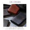 [G Genuine Leather] Natural Milling Leather Card Case, Camel