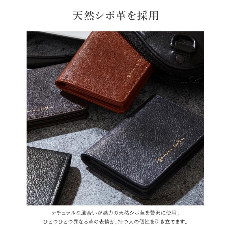 [G Genuine Leather] Natural Milling Leather Card Case, Camel