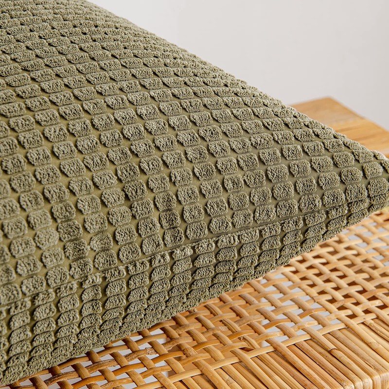 EMEMA Corduroy Granule Throw Pillow Covers Decorative Cushion Covers Square