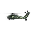 Diecast Metal Helicopter Model Sound Light Pullback Alloy Fighter Aircraft