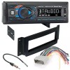 DUAL XDM17BT Bluetooth Car Stereo MP3 AM/FM Radio for 2004-08