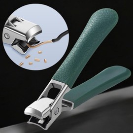 Living Talk Thick toenail clippers with good cutting ability, 1 piece, green / 생활톡 절삭력 좋은 두꺼운 굵은 발톱깍이, 1개, 그린