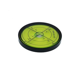 XMLEI Universal horizontal bubble high-precision aluminum alloy ultra-thin household small compass level leveler level bead (60mm), Green, m4530