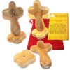 Holy Land Market Catholic Communion/Rosary - Hand or Table Cross.