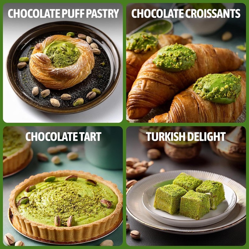 Pistachio Cream, 7.76 oz, Pistachio Butter, Turkish Cream Spread for