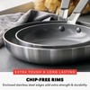 GreenPan x Bobby Flay Stainless Steel 8” & 10” Frying