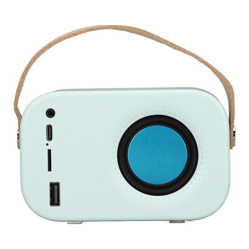 Bluetooth Speaker Stereo HiFi Sound USB Charging Retro Portable Wireless