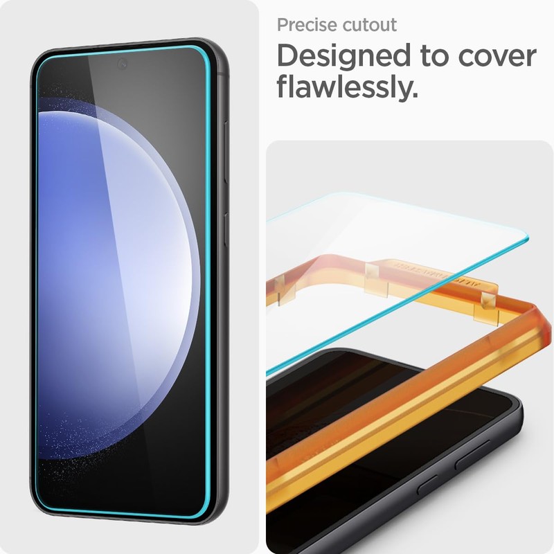 Spigen Tempered Glass Screen Protector [GlasTR AlignMaster] designed for Galaxy