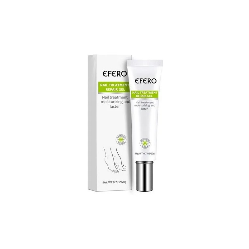 Compuesto completo para tratamiento de tiña Efero Nails, color blanco