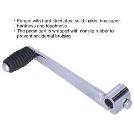 Motorcycle Gear Shift Lever Shifter Pedal, 11mm Motorcycle Foot Gear Shift Lever Folding Gear Shifter Replacement for XR50 XR70 XR100 CRF50 50cc 70cc 110cc 125cc Kick Start Dirt Bike
