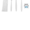 Karat U2204W PS Cutlery Kits Salt & Pepper - White