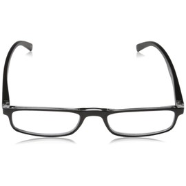 I NEED YOU HALF-LINE G31000 Plastic Glasses with Spring Technology, Black, 1.5 Dioptres