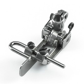 Blooy - Adjustable Fabric Guide Presser Foot for Siruba F007 C007 Pegasus W500 W600 Yamato VC2700 VG2700 Flat-Lock Sewing Machines 5.6mm