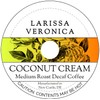 Coconut Cream Medium Roast Decaf Coffee (Single Serve K-Cup Pods)