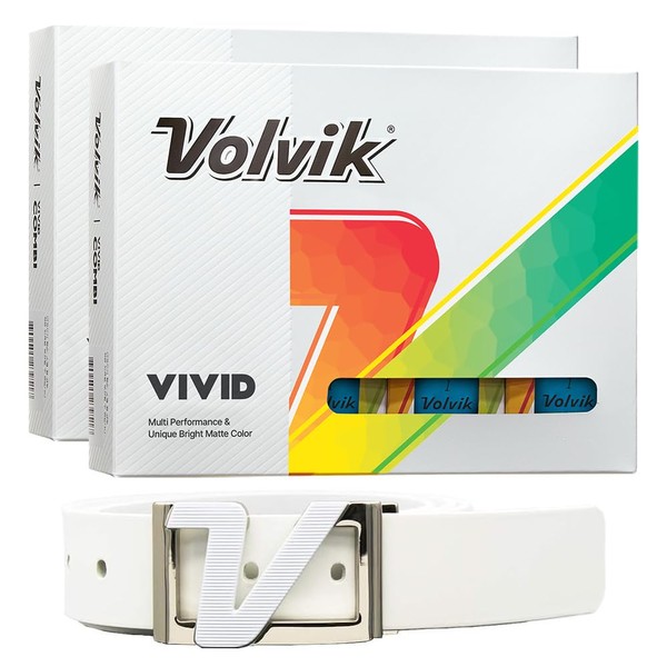 New Volvik Vivid Multi-Performance and 3-Piece Construction Unique Bright Matte