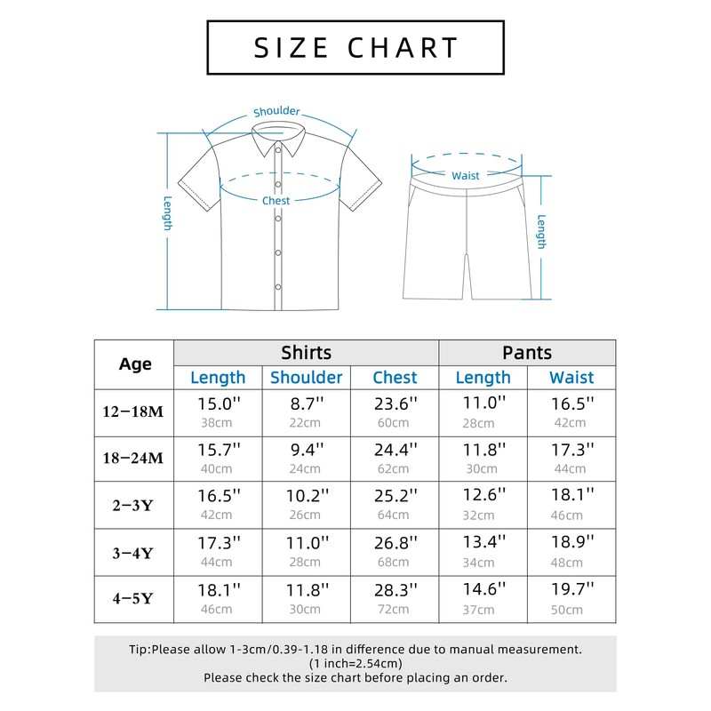 A&J DESIGN Roap de Bautizo para Bebé Niño Traje Formal