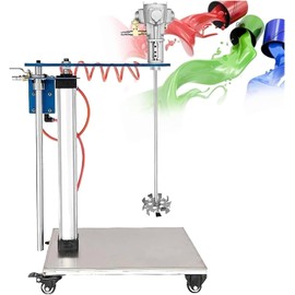 Mezcladora neumática automática de Pintura con agitador neumático, máquina mezcladora de Pintura para Mezcla de Pintura, Tinte e hidrosol.