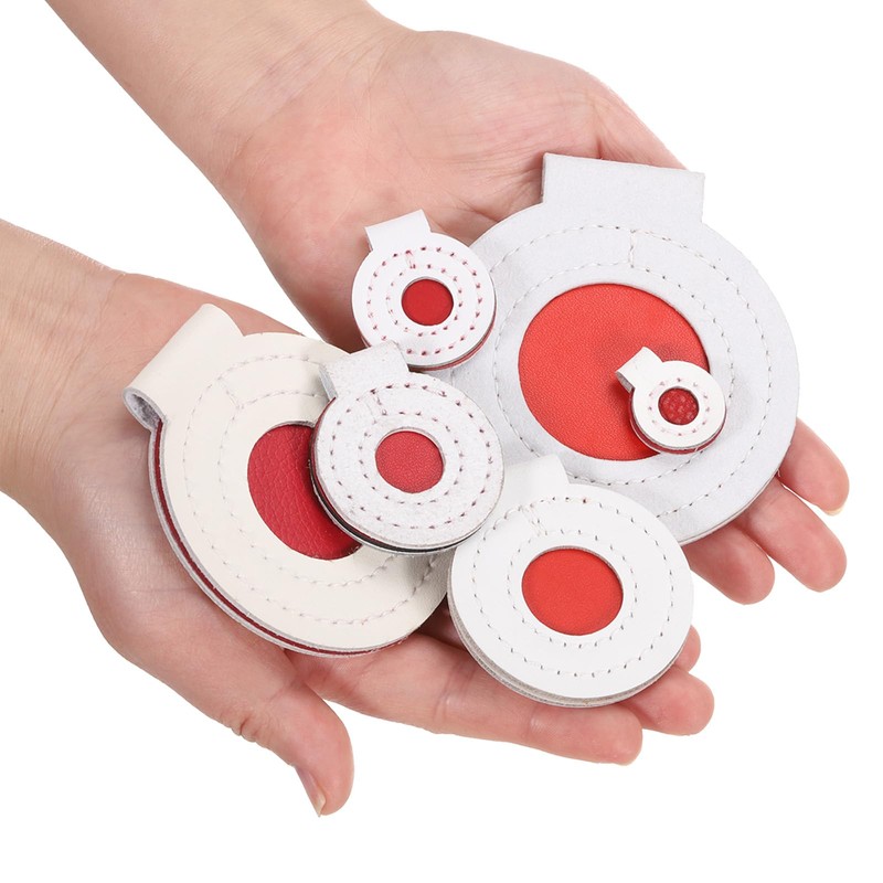 PATIKIL Microfiber Bullseye Targets 2cm, 7Pcs Competition Game Target Shooting