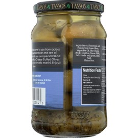 TASSOS Blue Cheese Stuffed Olives, 12 OZ