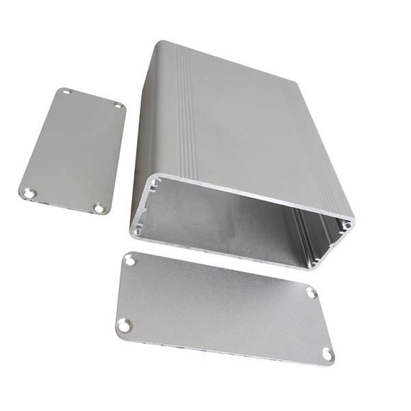 Aluminum Enclosure Electronic Project Box PCB Instrument Box Holding Circuit Board Metal Shell