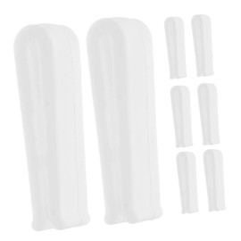 PRETYZOOM 10pcs Vacuum Storage Bag Clips Plastic Sealing Clips For Clothes Mini Sealer Clips For Vacuum Compression Bags Clips For Food Storage Kitchen Clips For Bags