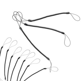 ZWxqysp 10 Pack Elastic Lanyard Tether, Retractable Spring Coil Strap Pens Holder Lanyard Cord for Touchscreen Devices