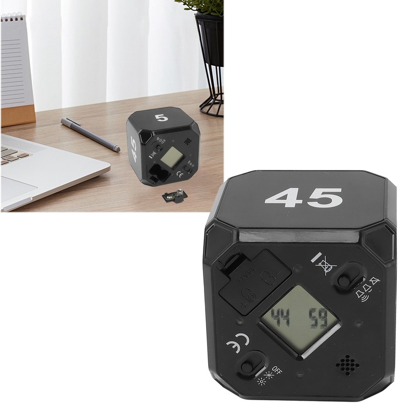 Kitchen Timer Portable Modes Adjustable 5 15 25 45 Min