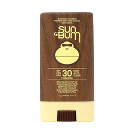 Sun Bum Original SPF 30 Face Sun Protection Stick - Broadband, Waterproof Sun Protection with Vitamin E - Vegan & Cruelty Free - Hawaii Act 104 Compliant - No Oxybenzone & Octinoxate - 13g