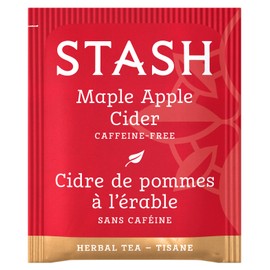 Stash Tea Maple Apple Cider Herbal Tea - Naturally Caffeine Free, Non-GMO Project Verified Premium Tea with No Artificial Ingredients, 18 Count (Pack of 6) - 108 Bags Total