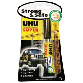 UHU Alleskleber Super Glue nachkorrigierbar super stark schnell geruchlos in Tube 7 g