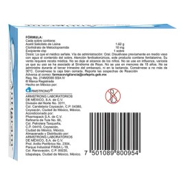Antigram Polvo 1620 Mg/10 Mg, 10 Sobres