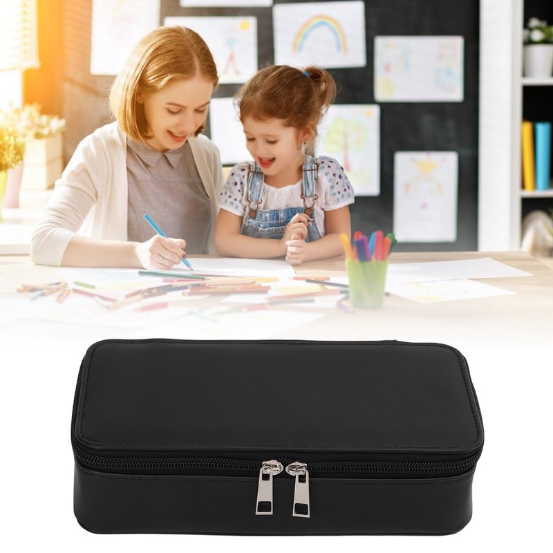 Pencil Bag Large Capacity Convenient Storage Portable Comfortable Hand Feel