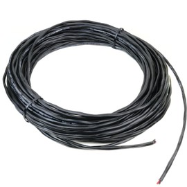 RiteAV - 14 AWG 100-Feet Direct Burial Speaker and Lighting Wire (2 Channel, Pure Oxygen Free Copper, High Strand Count)