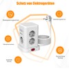 Power Strip with USB, 7 Sockets Distribution Socket with 5