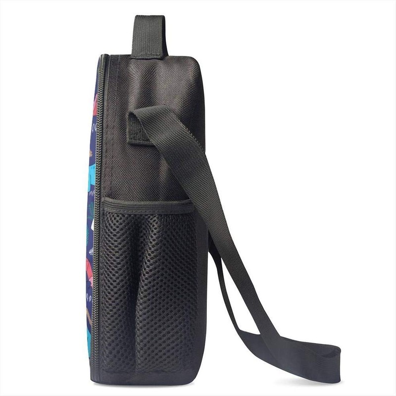 Vunko Funny Dinosaurs Insulated Lunch Bag for School Work Office