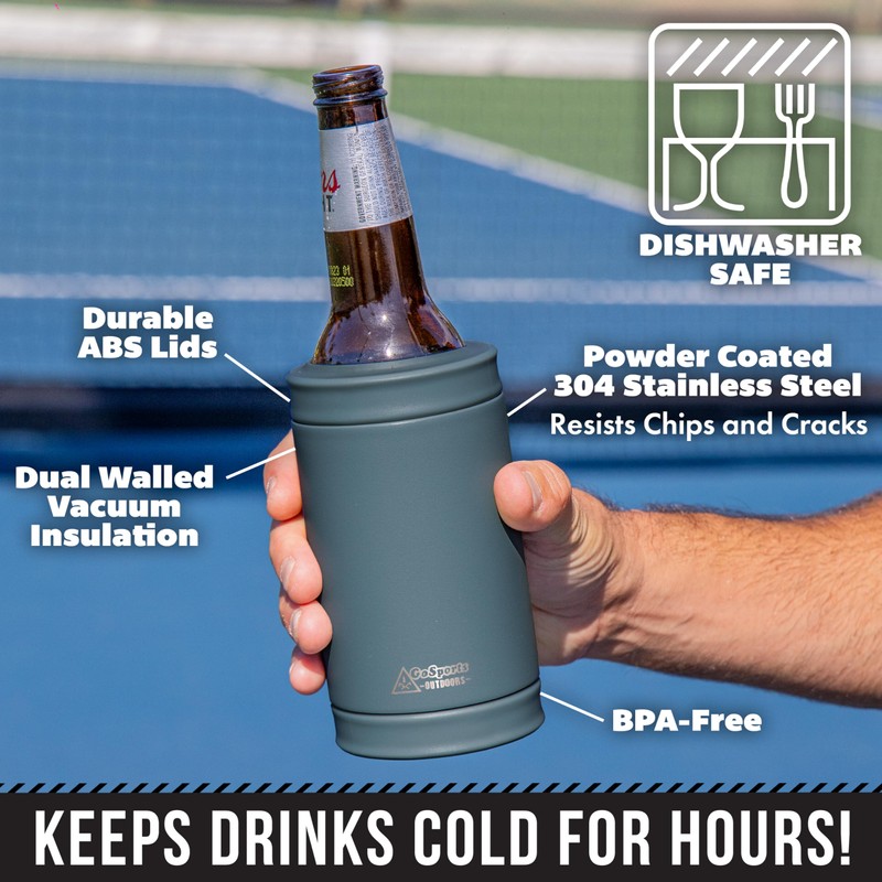 DUALIE 3 in 1 Insulated Can Cooler - Universal Size
