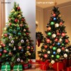 itayak Christmas Ball Ornament Lights, 28ft 25 Bulbs Christmas Tree