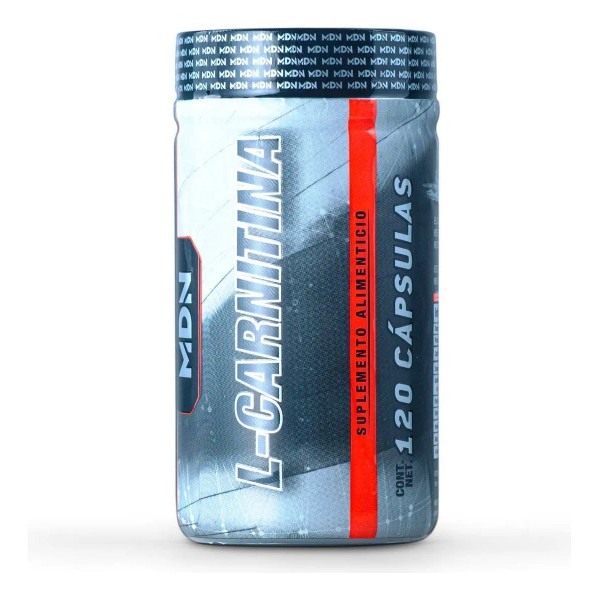 Carnitina Quemador de Grasa MDN Sports 120 Cápsulas 240mg Sin