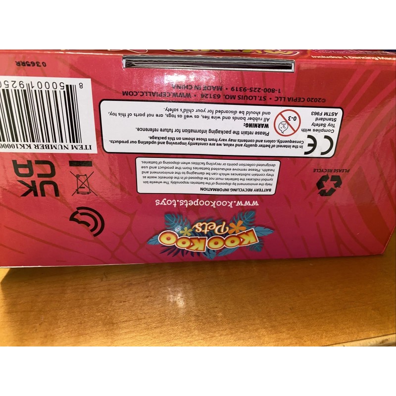 Cepia KOO KOO PETS Maximillian The Dancing Macaw TALKING SINGING